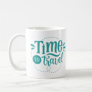 time to travel coffee mug