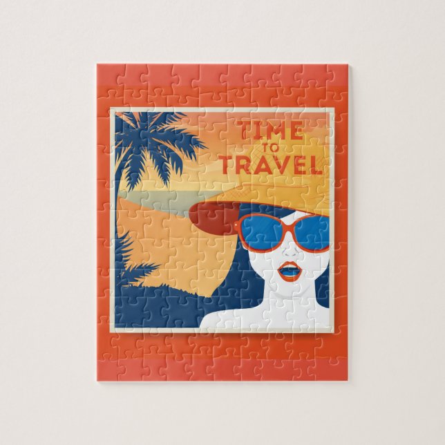 Time To Travel Jigsaw Puzzle (Vertical)