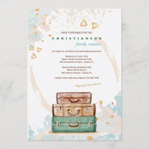 Time to Travel Reunion Invitation