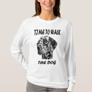 Time to walk the dog T-Shirt