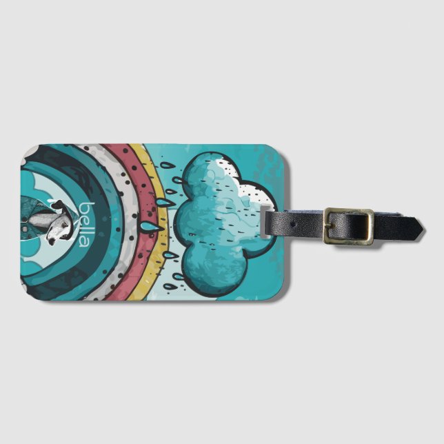 Time to Warm Up Luggage Tag (Front Horizontal)