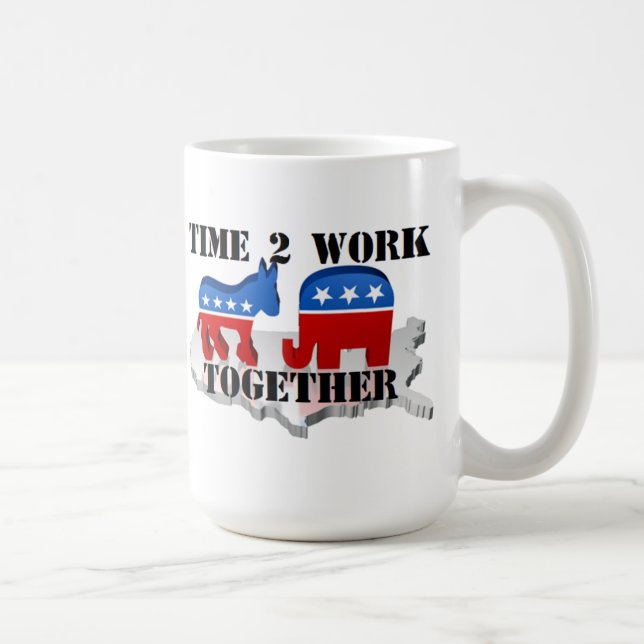 Time to Work Together Mug (Right)