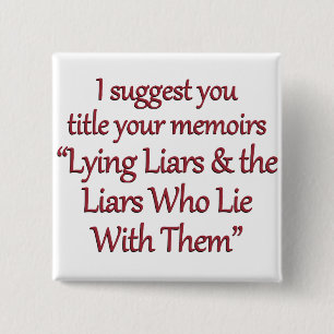 Time to write your memoirs (sq) 2 inch square button