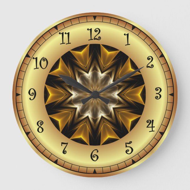 Time Travel ~ Avant-Garde Design TTA  01 ~  Large Clock (Front)