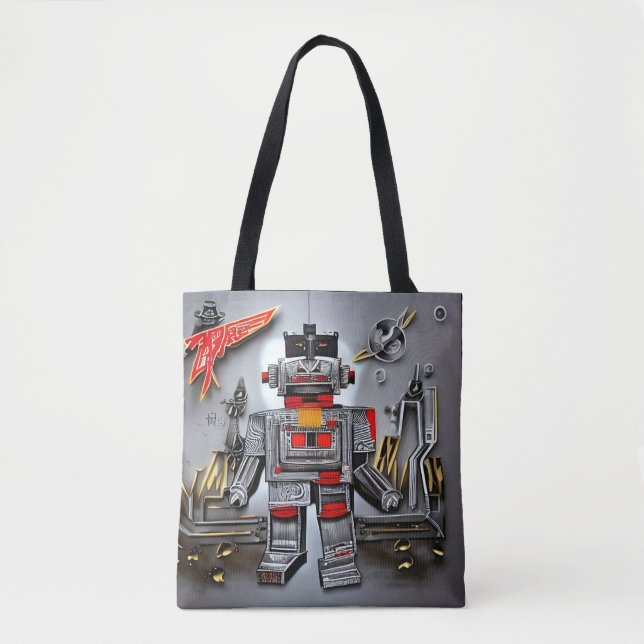 "Time Travel Bag: A Journey to Balance" Tote Bag (Front)