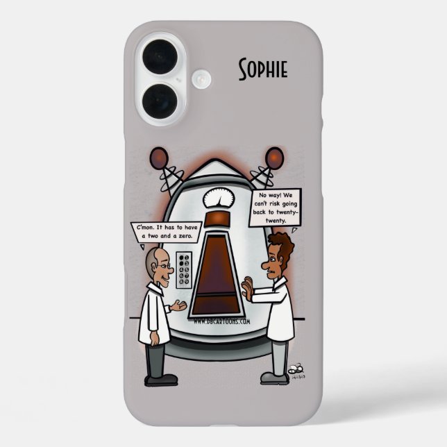 Time Travel Case-Mate iPhone Case (Back)