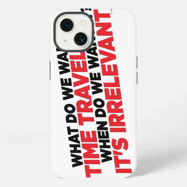 Time Travel iPhone Case (Back)