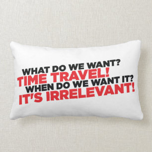 Time Travel Lumbar Pillow