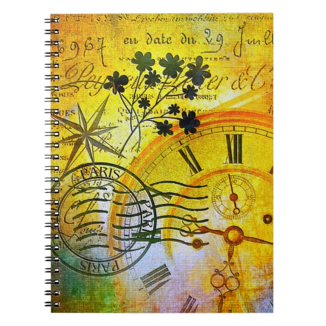Time travel notebook (Front)