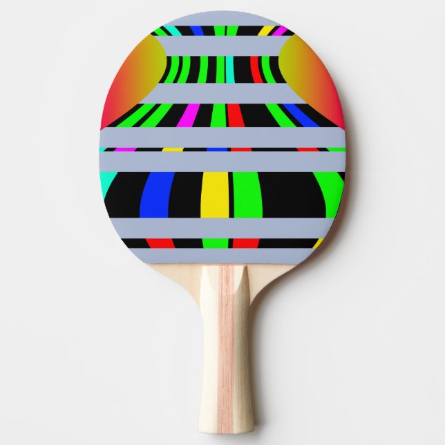 Time travel ping pong paddle (Front)