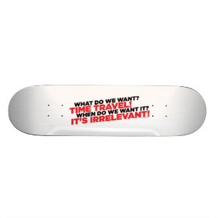 Time Travel Skateboard