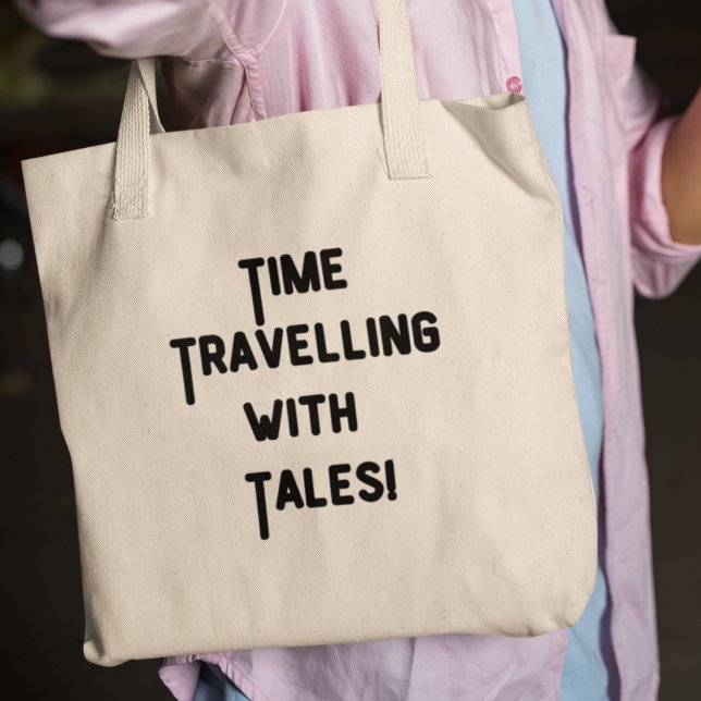 Time Traveling with Tales History Teacher Gift Tote Bag (Shop now and embark on a journey through time with every step!)