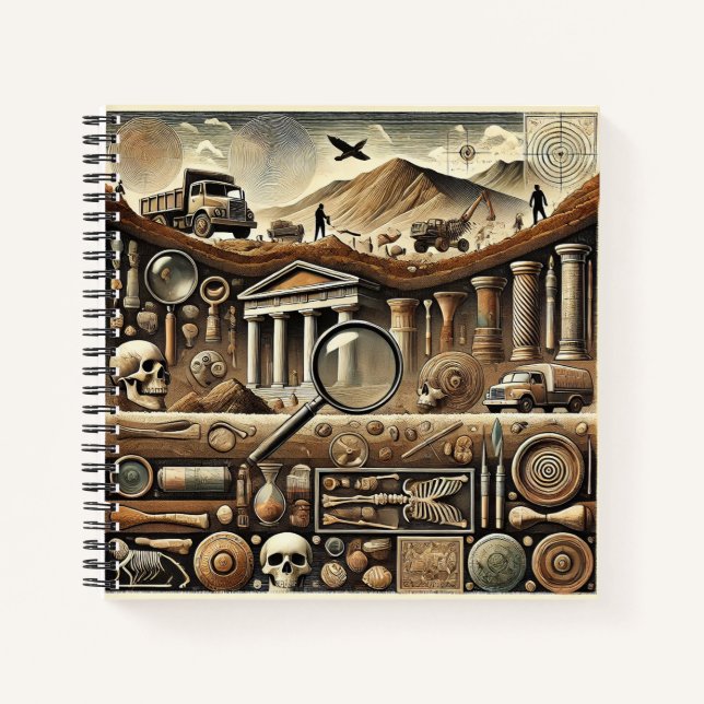 Time Traveller’s Guide to Prehistory Notebook (Front)