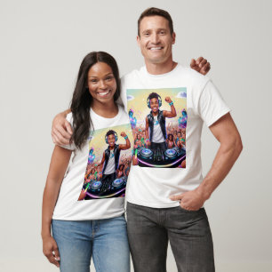 "Time-Travelling DJ T-Shirt Collection"