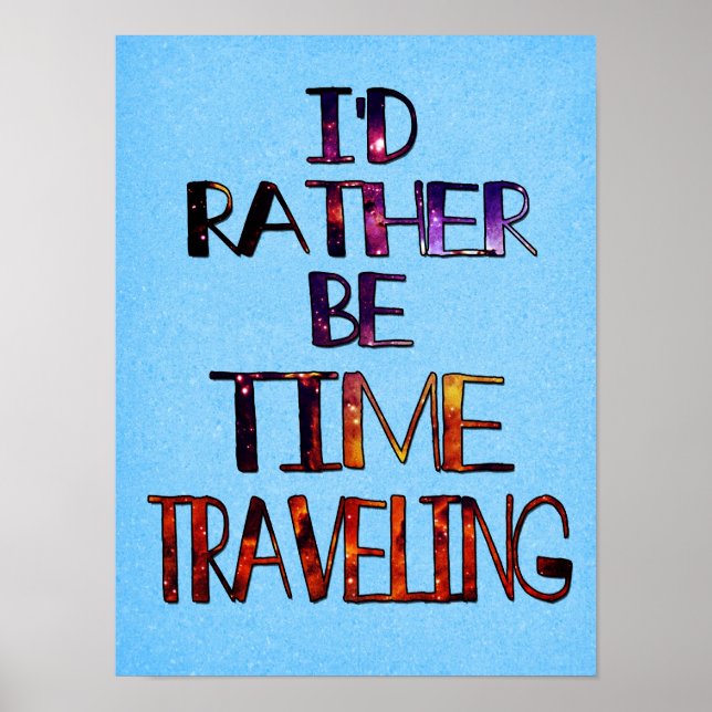 Time Travelling Poster (Front)