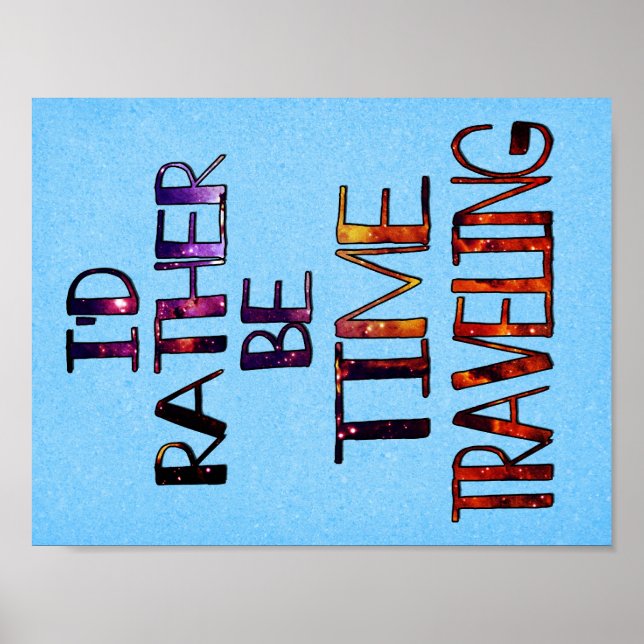 Time Travelling small Poster (Front)