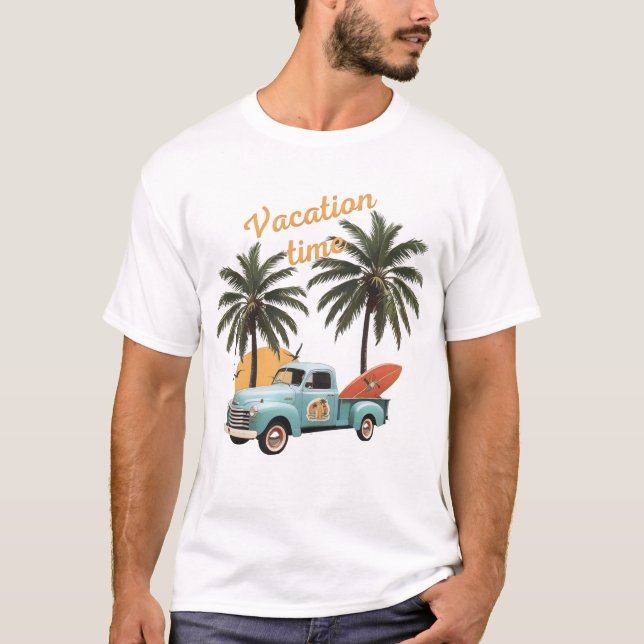 Time Vacation T-Shirt (Front)