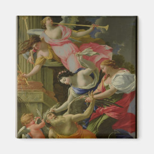 Time Vanquished by Love, Venus and Hope Magnet