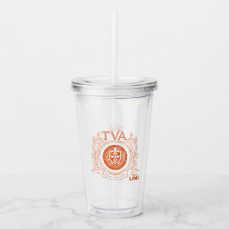 Time Variance Authority Crest Acrylic Tumbler