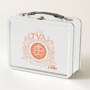 Time Variance Authority Crest Metal Lunch Box