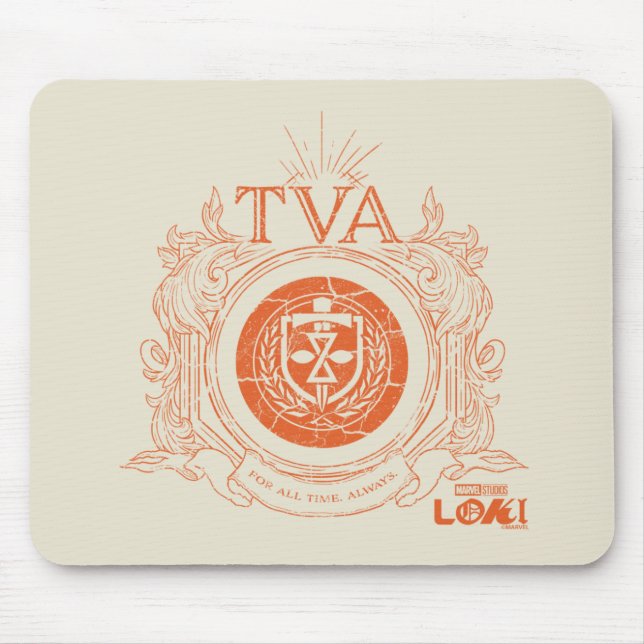 Time Variance Authority Crest Mouse Pad (Front)