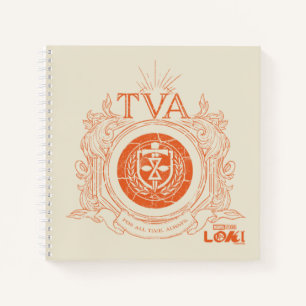 Time Variance Authority Crest Notebook