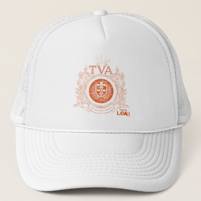 Time Variance Authority Crest Trucker Hat (Front)