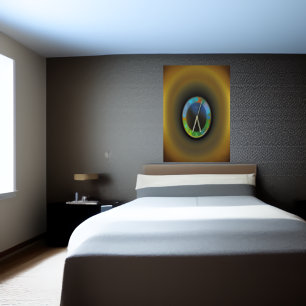 Time wait for nobody   AI Art Poster