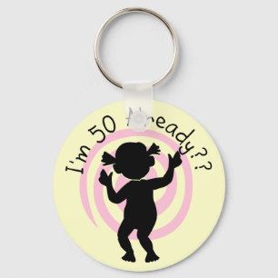 Time Warp 50 Already Tshirts and Gifts Keychain