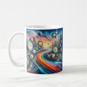 Time Warp Road Trip Coffee Mug