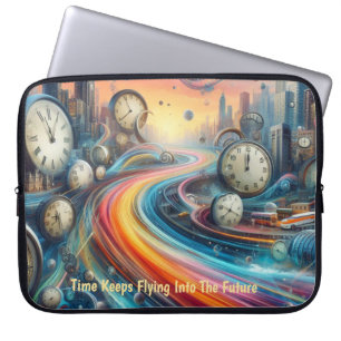 Time Warp Road Trip Laptop Sleeve