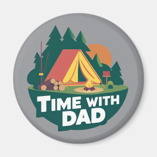 Time With Dad - Father's Day Magnet
