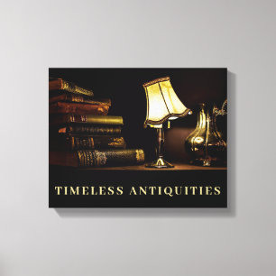 TIMELESS ANTIQUITIES Stretched Canvas Print