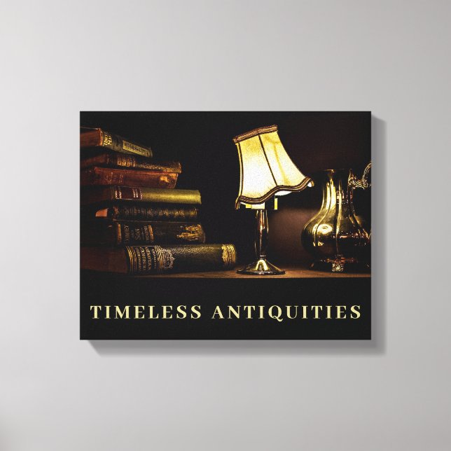 TIMELESS ANTIQUITIES Stretched Canvas Print (Front)