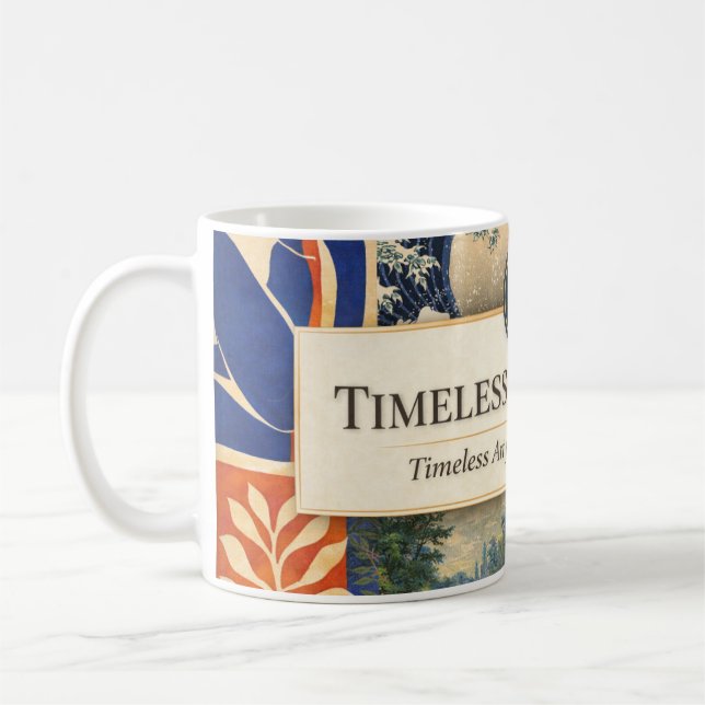 Timeless Art Studio Coffee Mug (Left)
