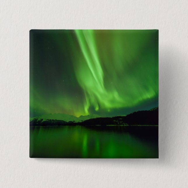 Timeless Aurora 2 Inch Square Button (Front)