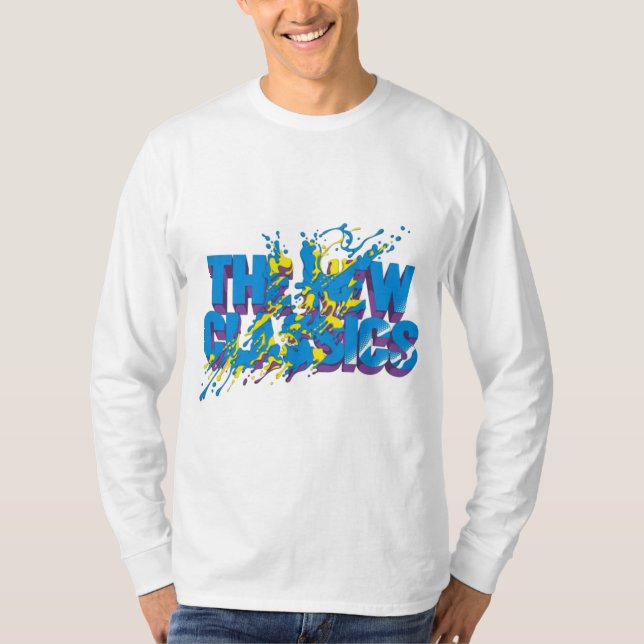 Timeless Basics: Vogue Voyage Long Sleeve T-Shirt (Front)