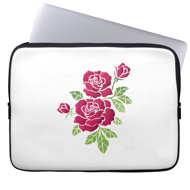 Timeless Beauty Laptop Sleeve (Front)