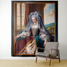 Timeless Beauty Of A Majestic Lady Wearing A Veil