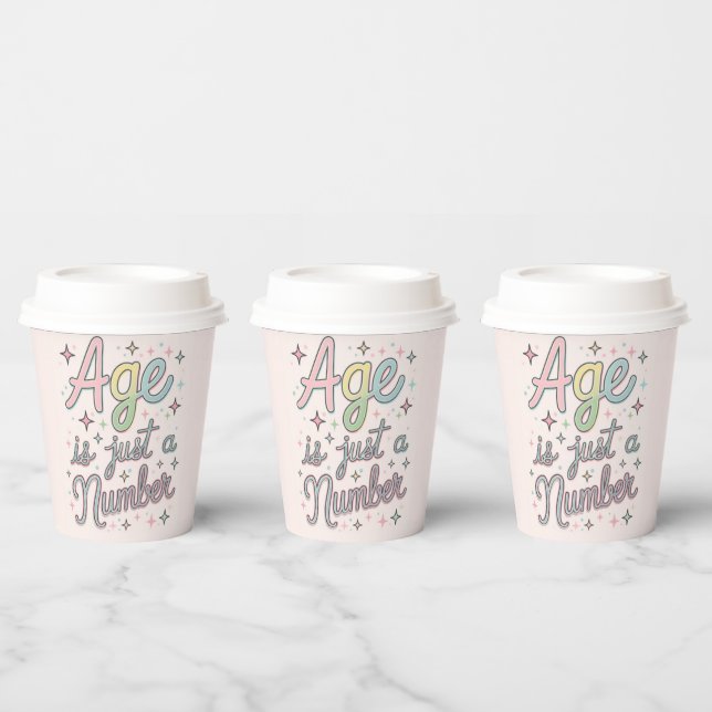 Timeless Birthday Cheer Paper Cups (Multi)