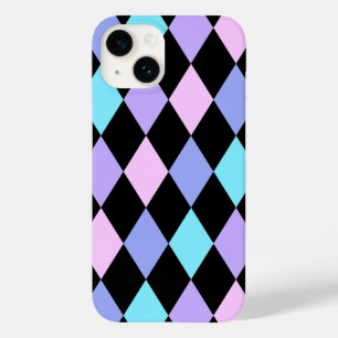 timeless black and vibrant checks Case-Mate iPhone 14 case