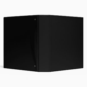 Timeless Black CUSTOMIZABLE Binder