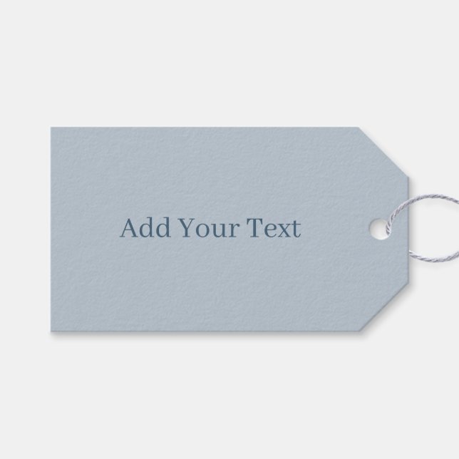 Timeless - Blue Mist - Gift Tags (Front (Horizontal))
