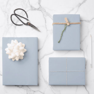 Timeless - Blue Mist Wrapping Paper Sheets