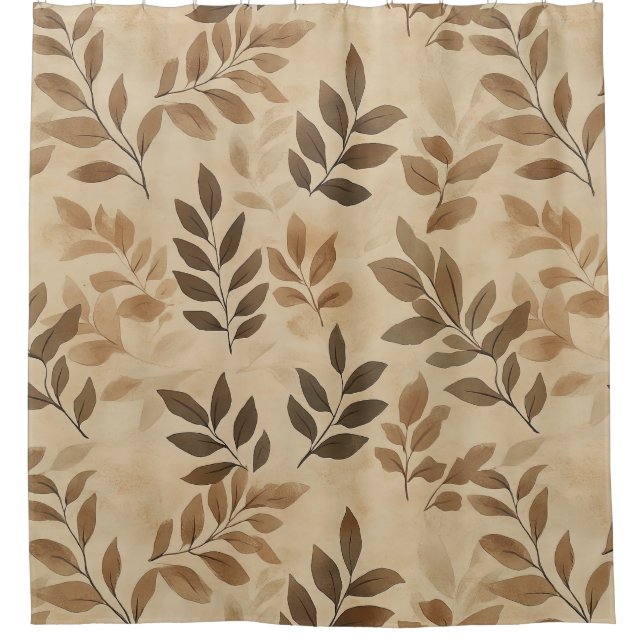 Timeless Botanical – Leaf in Warm Neutrals (5) (Front)