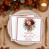 Timeless Burgundy Gold Eucalyptus autumn bridal sh