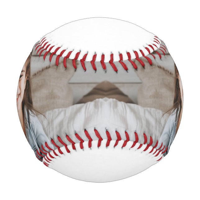 Timeless Calligraphy Photo Bonus Mom Mothers Day Baseball (Front)