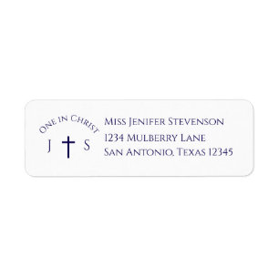 Timeless Catholic Monogrammed Wedding