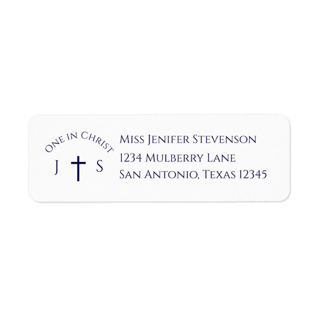 Timeless Catholic Monogrammed Wedding (Devant)