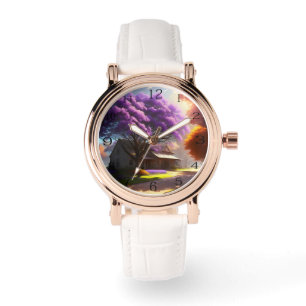 Timeless Charm: Rustic Farmhouse and Old Jacaranda Watch